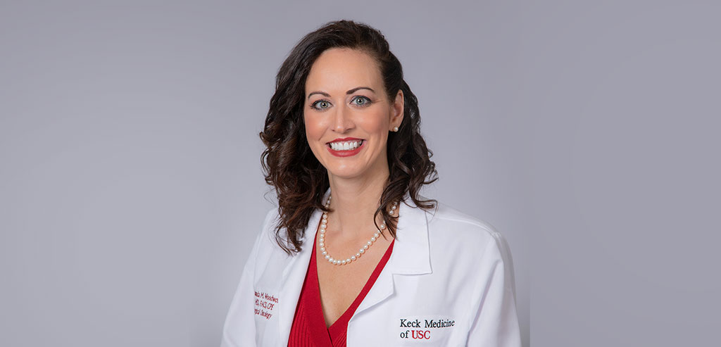 woman being examined